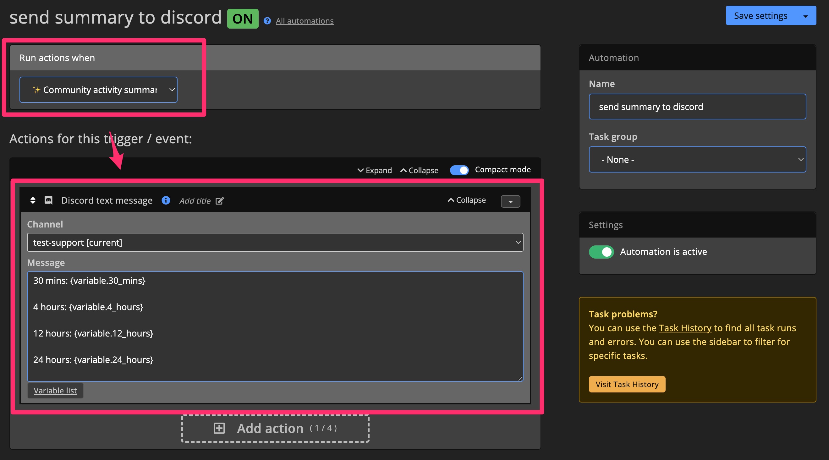AI tools - Player activity task example