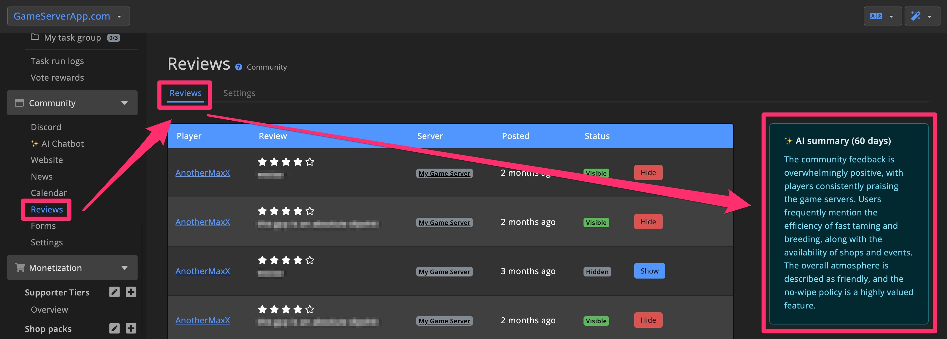 AI tools - Review summary