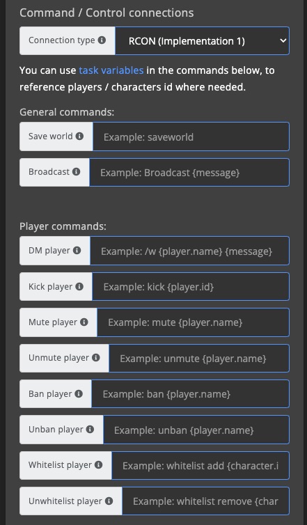 Blueprint - Blueprint form - Command and control