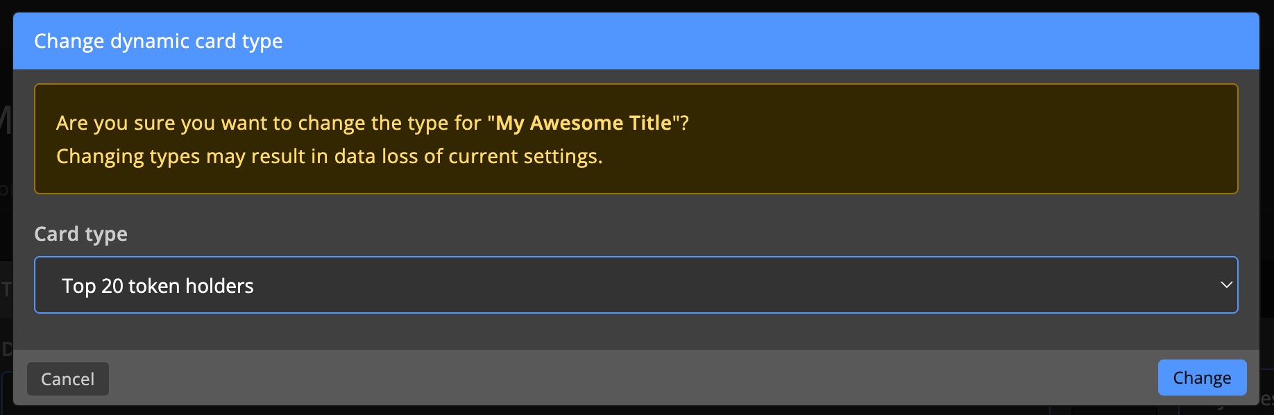 Discord bot - Dynamic card change card type 2