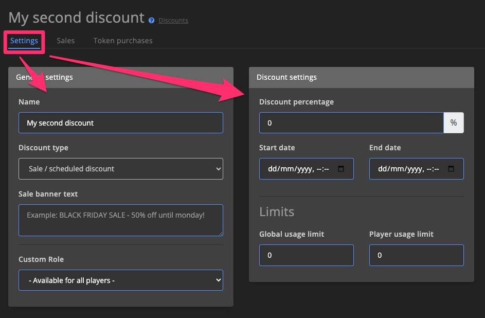Monetization - Create discount 3