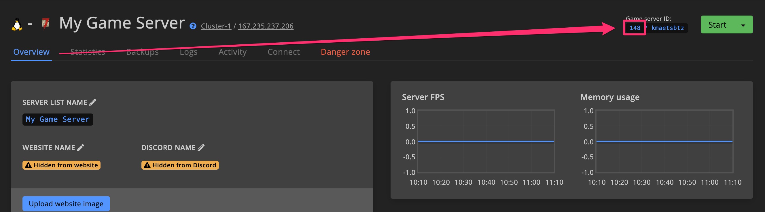 Monetization - CSV tools - Details - Restrict Game server ID field 2