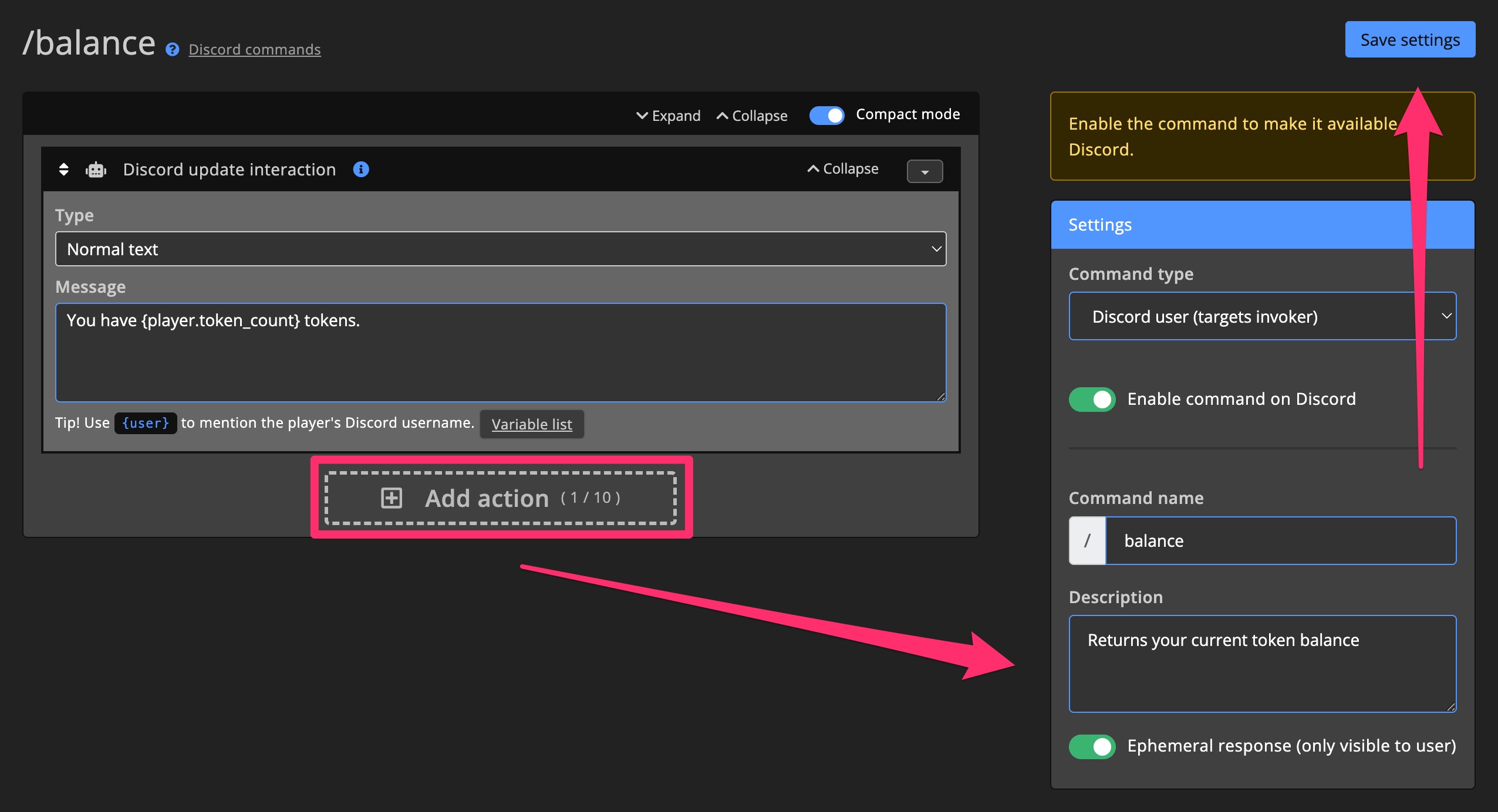 Discord bot - Create slash command 3