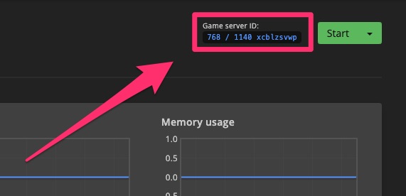 Game server ID