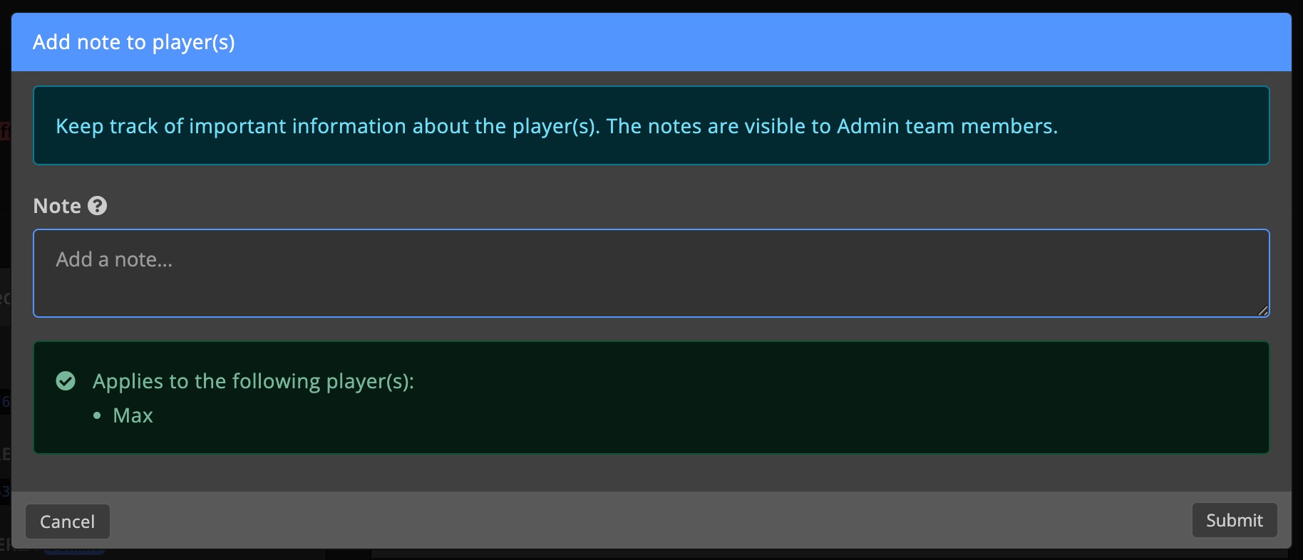 Note