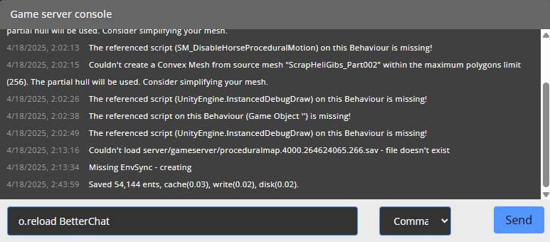 Rust- Reload Plugin