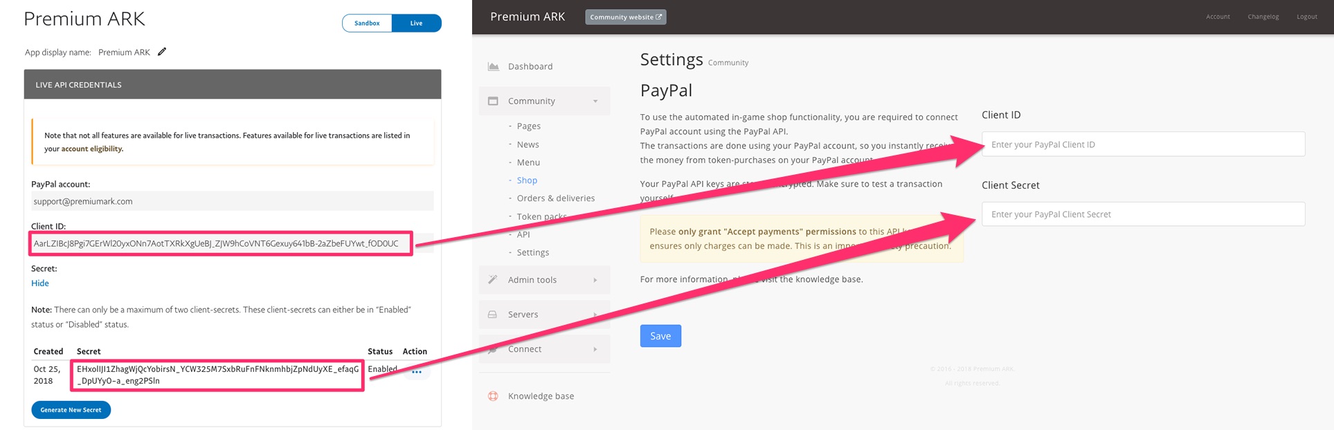 Monetization - Payment Service Provider - Set up PayPal 6